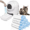 120pcs Cat Litter Box Liners with Drawstring